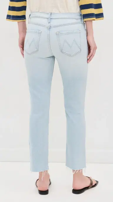 Mother The Rascal Flood Fray Jeans | Thumbnail 3 Mother The Rascal Flood Fray Jeans | Thumbnail 3