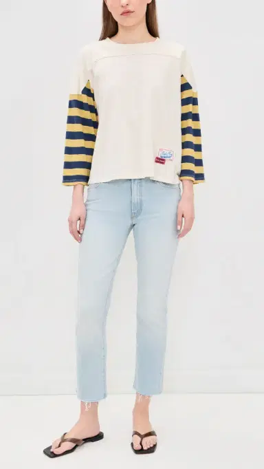 Mother The Rascal Flood Fray Jeans | Thumbnail 5 Mother The Rascal Flood Fray Jeans | Thumbnail 5