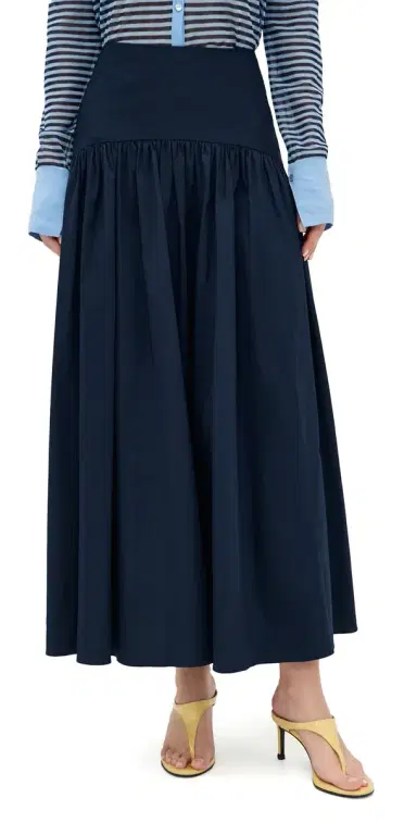 Staud Procida Skirt Navy 6 | Thumbnail 1 Staud Procida Skirt Navy 6 | Thumbnail 1