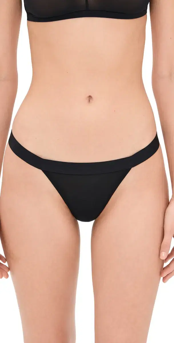 Negative ieve Thong Black
