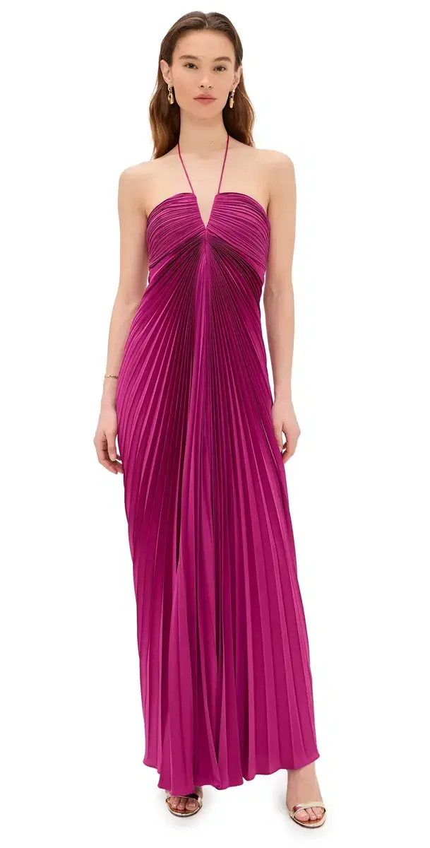 Ionea Pleated Gown Nectar