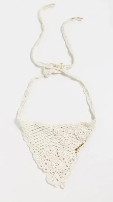 Ganni Crochet Head Scarf | Thumbnail 2