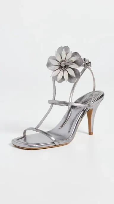 Zimmermann Belara 85 Sandals Silver | Thumbnail 2