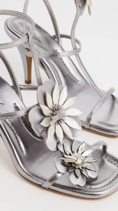 Zimmermann Belara 85 Sandals Silver | Thumbnail 6