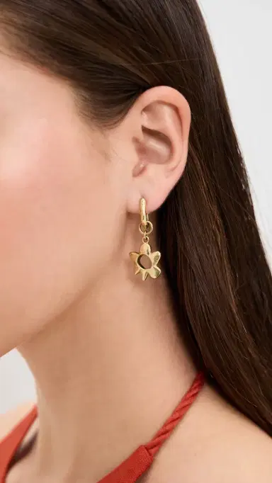 ALÉMAIS Calypso Flower and Heart Earrings | Thumbnail 4 ALÉMAIS Calypso Flower and Heart Earrings | Thumbnail 4