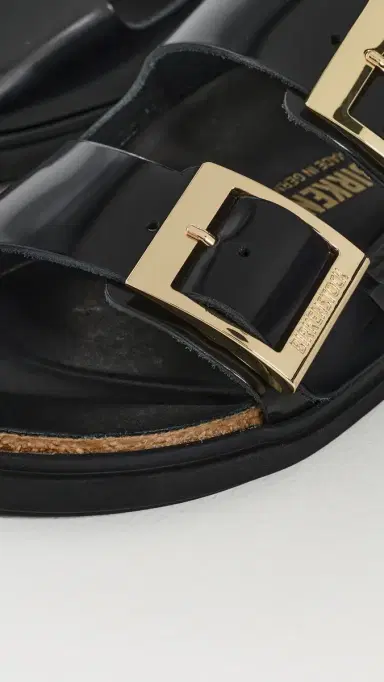Birkenstock Arizona Droplet High Shine Sandals Black 41 | Thumbnail 6