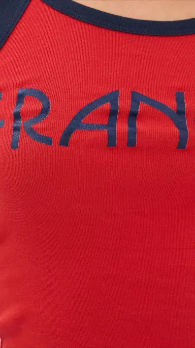 Made Some Sportswear France Tank Top Red/Navy L | Thumbnail 6 Made Some Sportswear France Tank Top Red/Navy L | Thumbnail 6