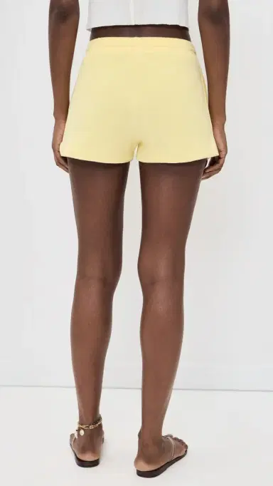 Hunza G Terry Towelling Shorts Butter | Thumbnail 3