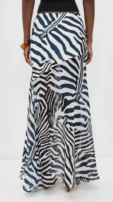 SEVEN WONDERS Sahara Low Waisted Maxi Skirt Sahara Black | Thumbnail 3