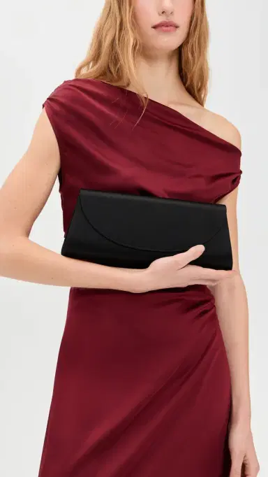 Hunting Season Opera Clutch in Satin Black One Size | Thumbnail 3