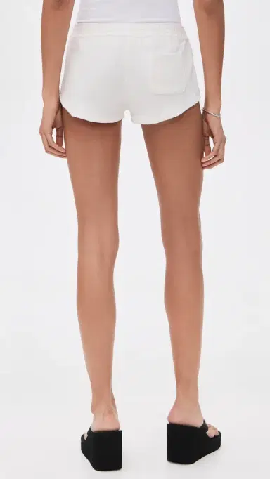 CULTNAKED Towel Shorts In Blanc White S | Thumbnail 3