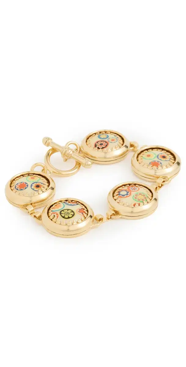 Brinker + Eliza Twiggy Bubble Bracelet Multi One Size
