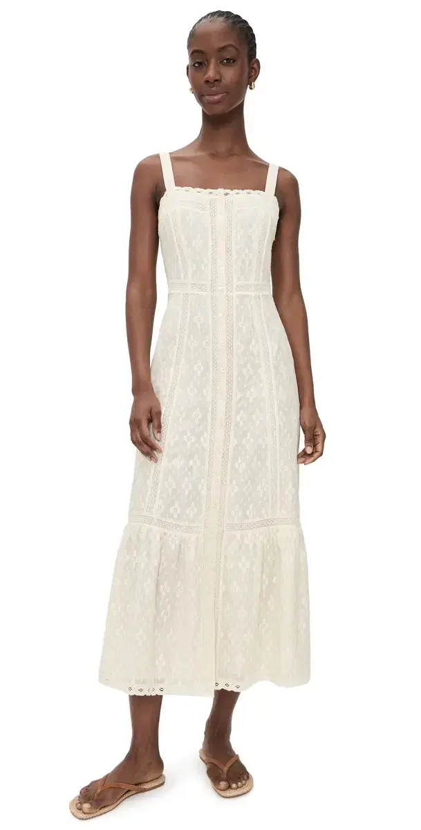 Kelli Dress Antique White