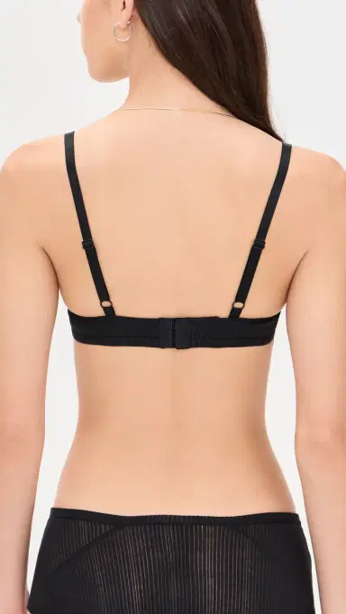 Negative Whipped Non-Wire Bra Black 3 | Thumbnail 3