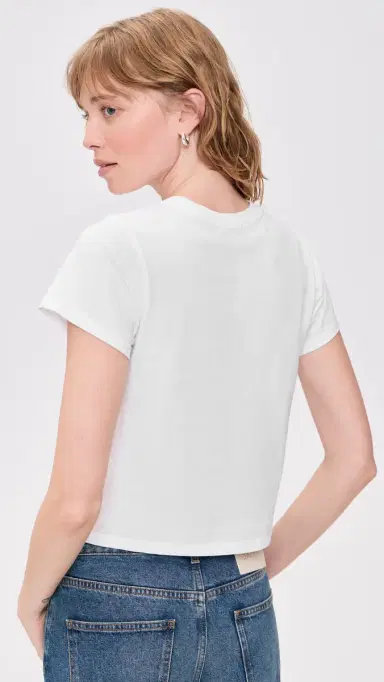 RENGGLI Crop Tee Chalk XL | Thumbnail 3 RENGGLI Crop Tee Chalk XL | Thumbnail 3