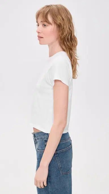RENGGLI Crop Tee Chalk XL | Thumbnail 4 RENGGLI Crop Tee Chalk XL | Thumbnail 4