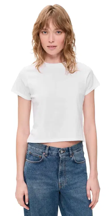 RENGGLI Crop Tee Chalk XL | Thumbnail 1 RENGGLI Crop Tee Chalk XL | Thumbnail 1