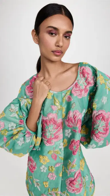 Arianne Elmy Green Good uck Dress Green | Thumbnail 4