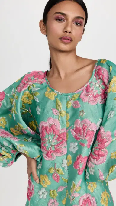 Arianne Elmy Green Good uck Dress Green | Thumbnail 6