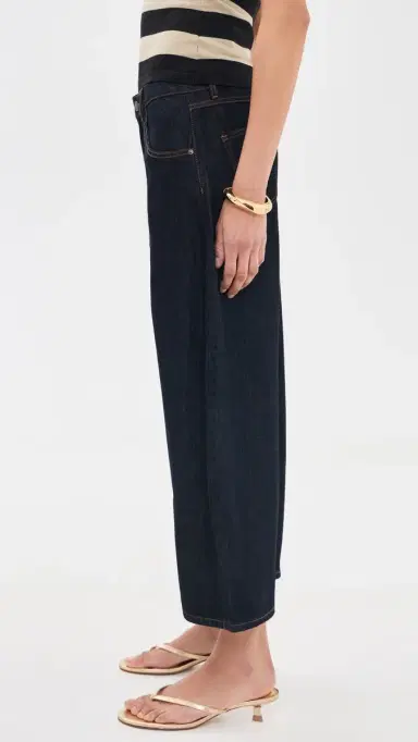 Lioness Horseshoe Cropped Jeans Indigo | Thumbnail 4