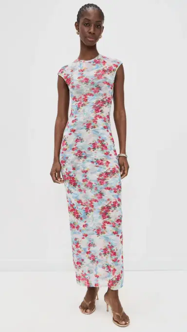AFRM Mylo Dress Digital Floral | Thumbnail 2