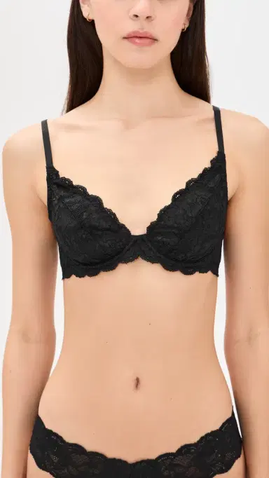 Cosabella Never Say Never Plunge Bra Black 36C | Thumbnail 2