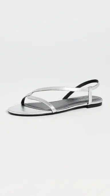 STAUD Louden Sandals Silver | Thumbnail 2