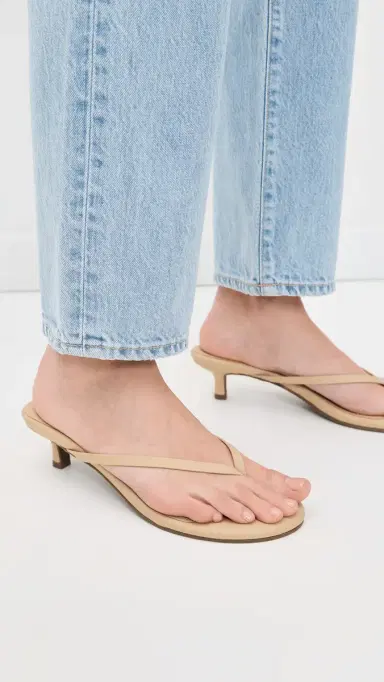 TKEES Julia Leather Sandals Sunkissed 9 | Thumbnail 3