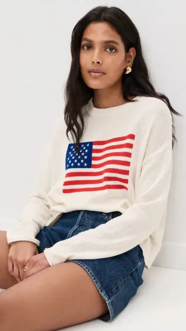 Z Supply ienna Flag Sweater ea alt | Thumbnail 2