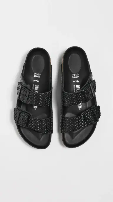 Birkenstock Arizona Woven Embossed Sandals | Thumbnail 5