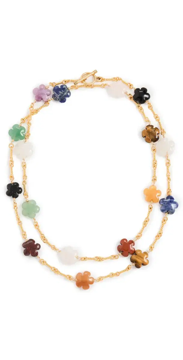 Brinker + Eliza Lana Necklace Gemstone Multi