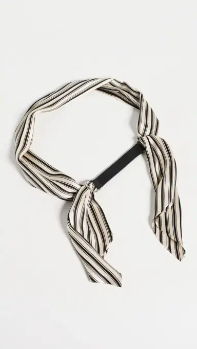 rag & bone Michele carf Belt Black tripe | Thumbnail 2