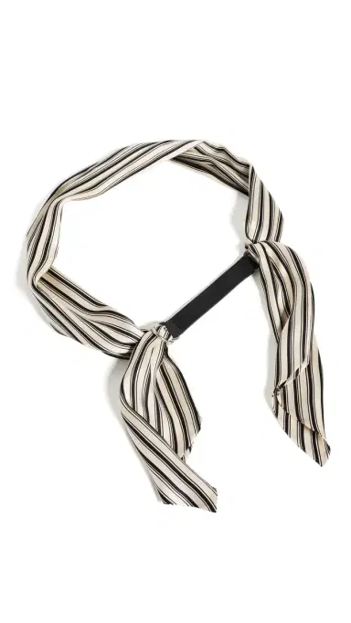 rag & bone Michele carf Belt Black tripe | Thumbnail 5