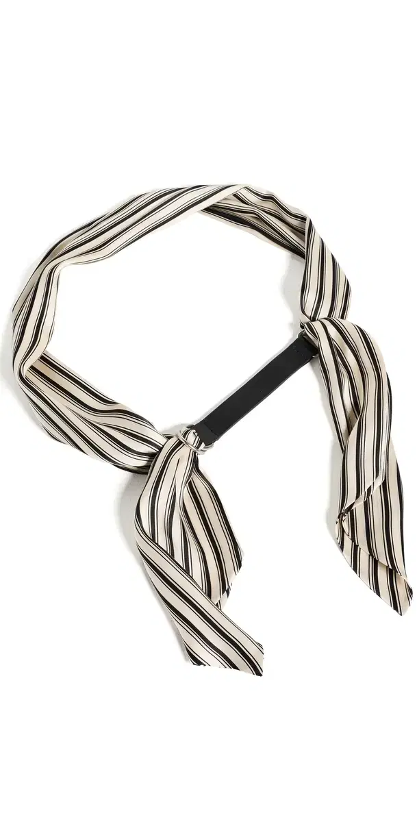 rag & bone Michele carf Belt Black tripe