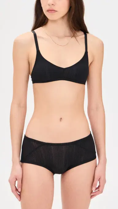 Negative Whipped Boy Shorts Black | Thumbnail 4