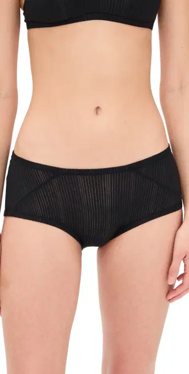 Negative Whipped Boy Shorts Black | Thumbnail 1