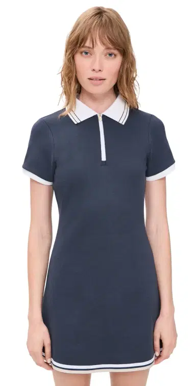 Varley Valentina Court Dress Blue Nights | Thumbnail 1 Varley Valentina Court Dress Blue Nights | Thumbnail 1