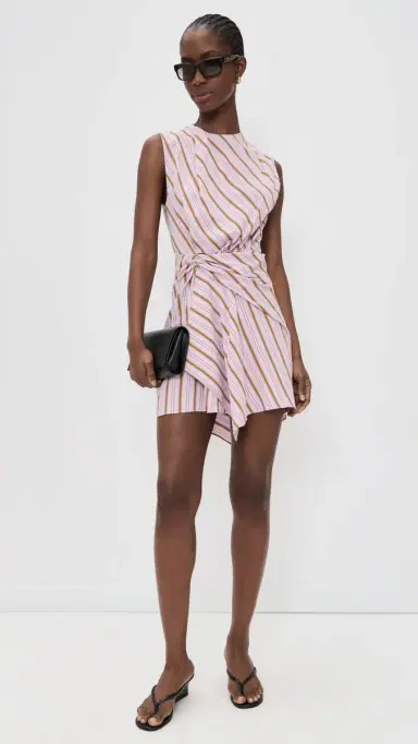 A.L.C. A. L.C. Dion Dress Lilac/Curry 2 | Thumbnail 5