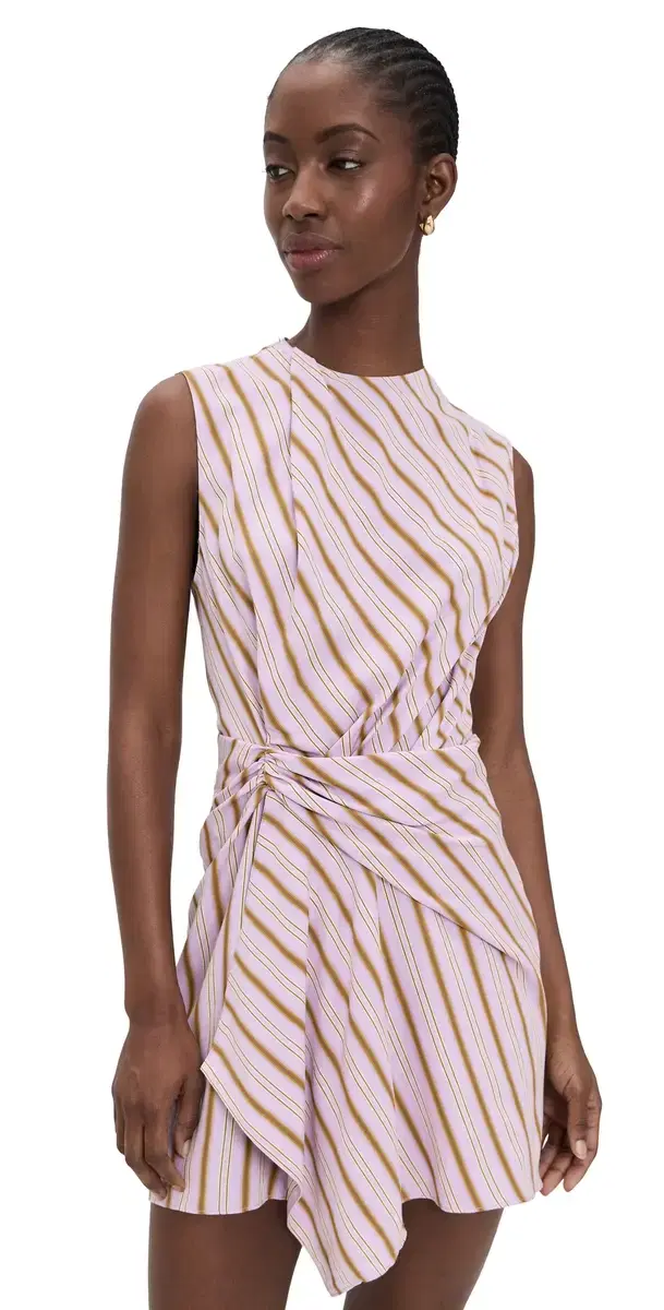 A.L.C. A. L.C. Dion Dress Lilac/Curry