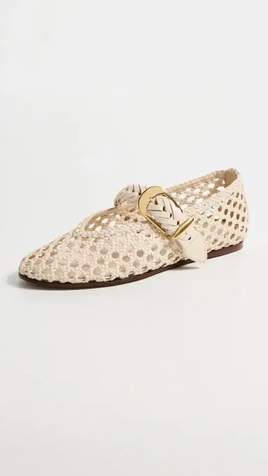 Zimmermann Alchemy Ballerina Flats Milk | Thumbnail 2