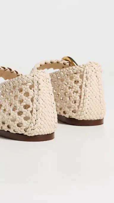 Zimmermann Alchemy Ballerina Flats Milk | Thumbnail 4