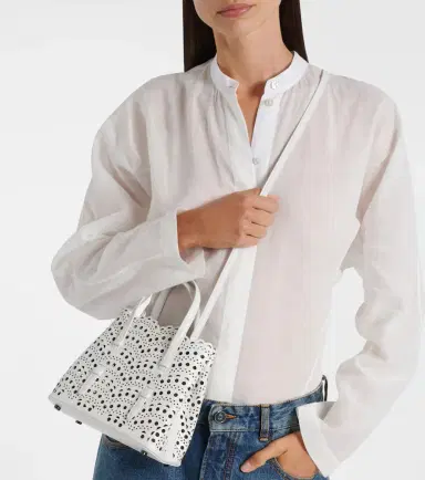 Alaïa Alaïa Le Mina 20 New Vienne leather tote bag | Thumbnail 5 Alaïa Alaïa Le Mina 20 New Vienne leather tote bag | Thumbnail 5