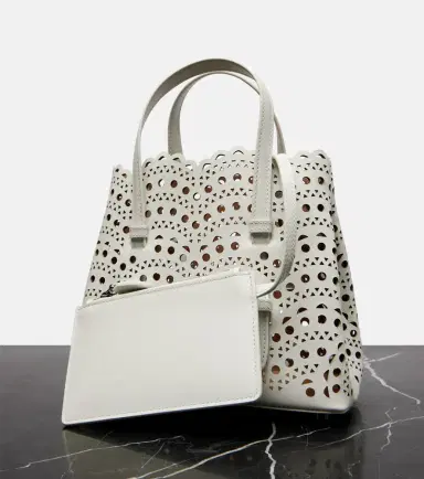Alaïa Alaïa Le Mina 20 New Vienne leather tote bag | Thumbnail 6 Alaïa Alaïa Le Mina 20 New Vienne leather tote bag | Thumbnail 6