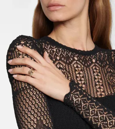 McQueen Skull embellished ring | Thumbnail 4