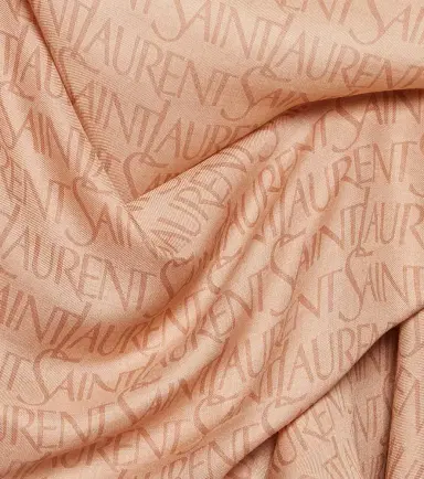 Saint Laurent Printed modal and cashmere scarf | Thumbnail 3