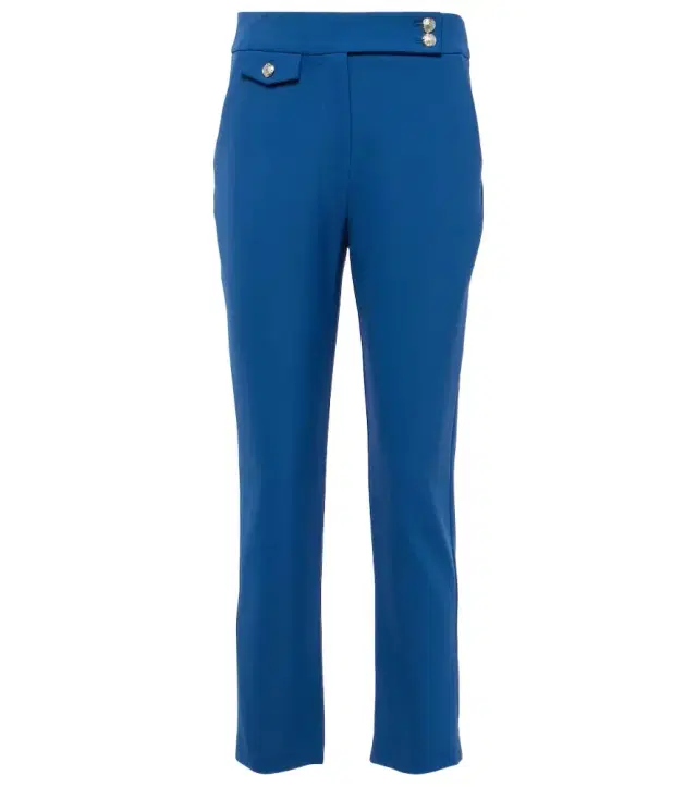 Veronica Beard Renzo high-rise cropped slim pants
