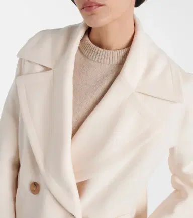 Max Mara Edgard wool and cashmere blazer | Thumbnail 4