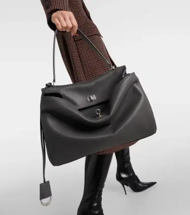 Balenciaga Rodeo Medium leather shoulder bag | Thumbnail 6