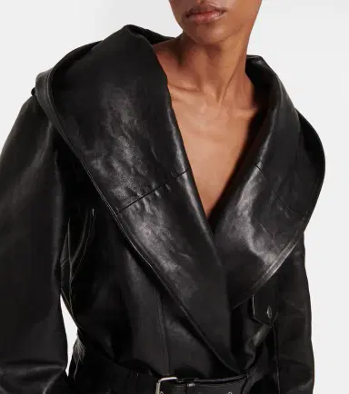 Alaia Alaïa Biker leather jacket | Thumbnail 5