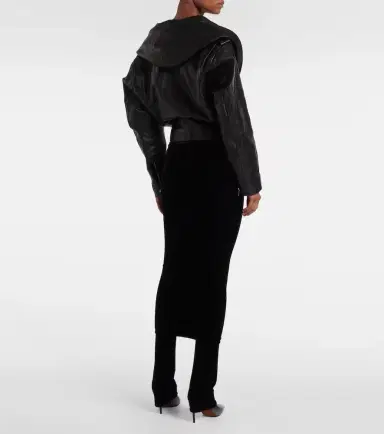Alaia Alaïa Biker leather jacket | Thumbnail 6